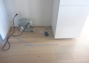 Läckage från frys torkning
